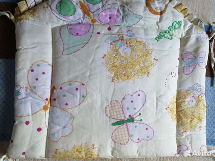 Мягкие бортики в кроватку