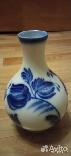 Ваза СССР хохлома