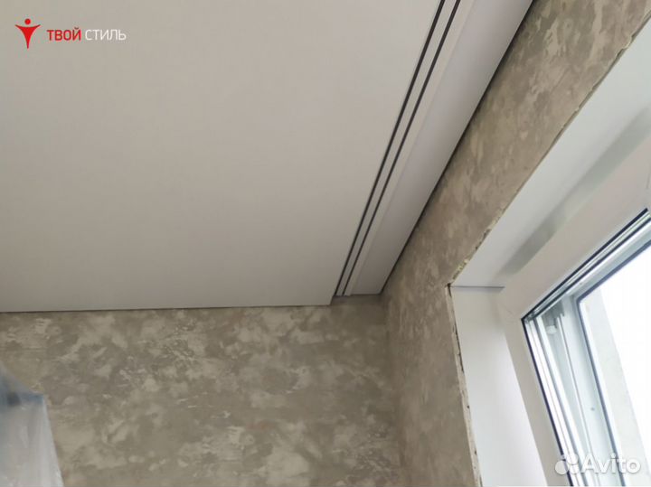 Натяжные потолки. Замер в день обращения