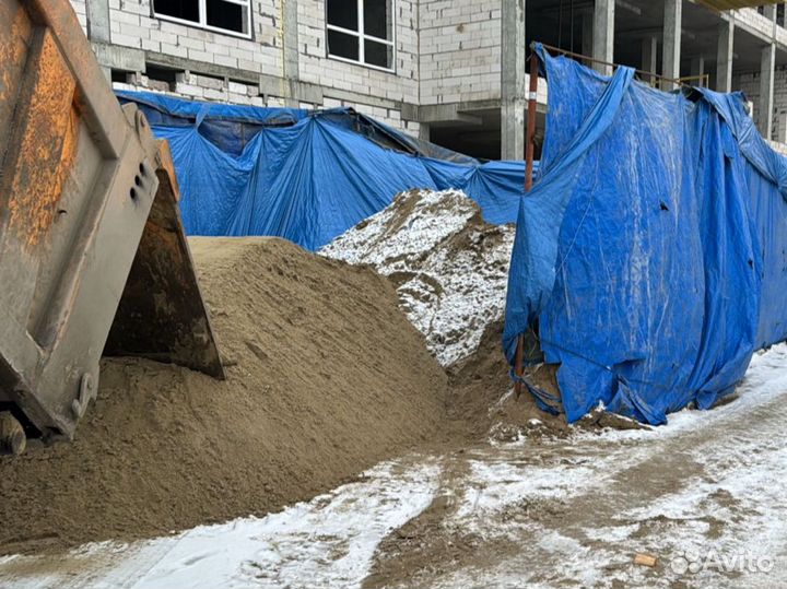 Песок строительный с доставкой