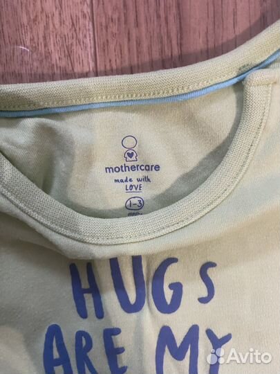 Боди и песочник Mothercare оригинал