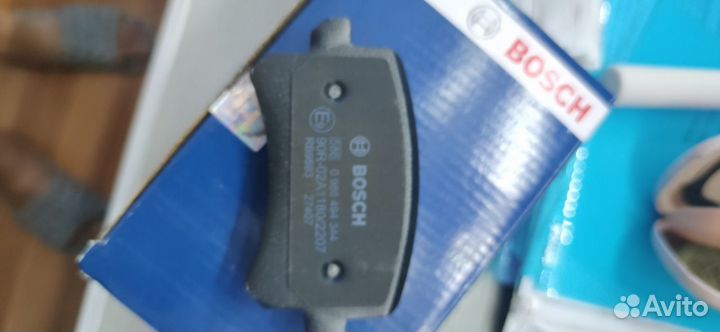 Тормозные колодки bosch 0986494344 и 0986494372