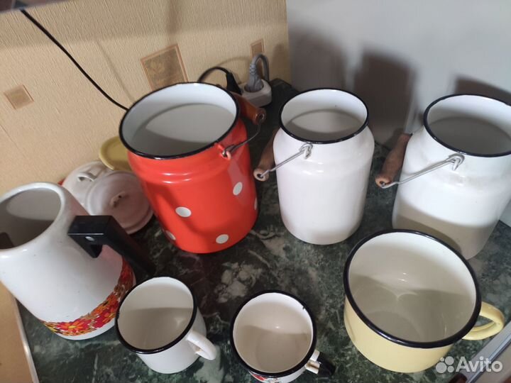 Эмалированная посуда СССР