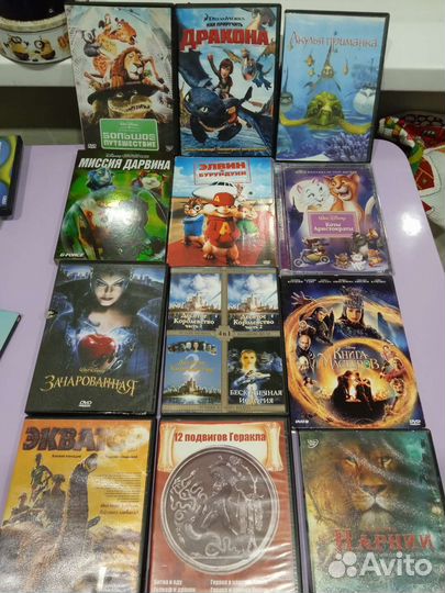 Dvd диски мультфильмы