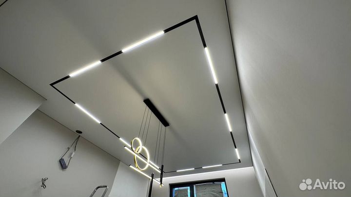 Натяжные потолки Под ключ Без посредников за 1день