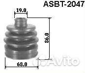 Пыльник шрус (комплект без смазки) 19x67x69