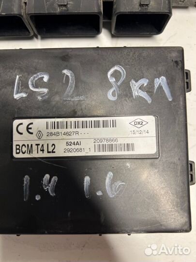 Блок управления двигателем Renault Logan L4SR K7M