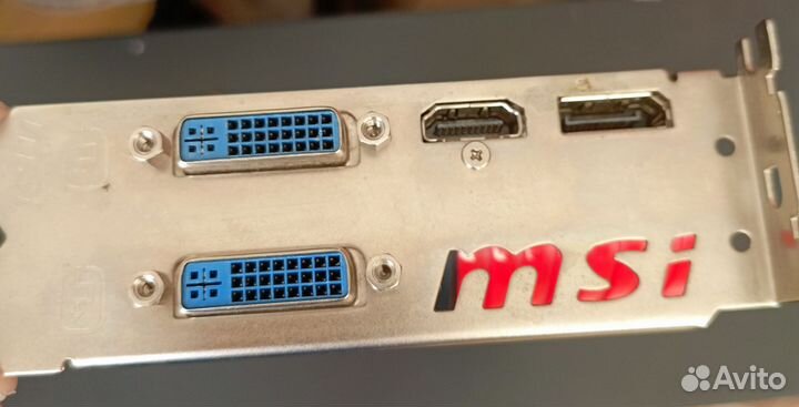 Видеокарта Нерабочая MSI ATI R6850-PM2D1GD5