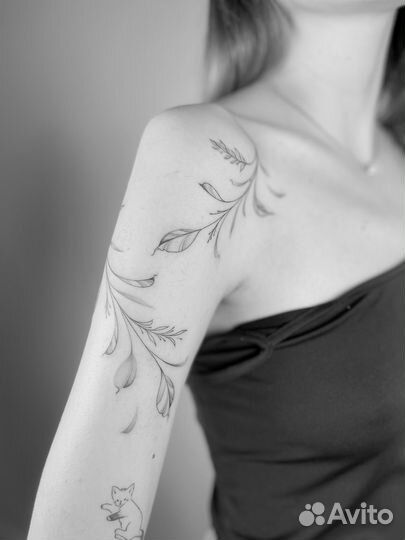 Тату в студии