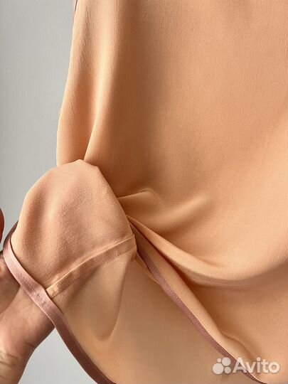 Топ женский 100 % шелк L 48 50 XL