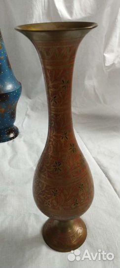Вазы латунные для цветов