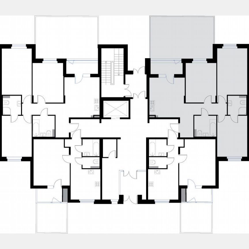 4-к. квартира, 86,7 м², 1/3 эт.