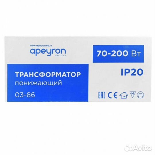 Трансформатор Apeyron 03-86
