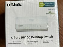 Коммутатор (хаб) D-Link DES 1005A