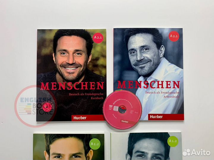 Menschen A2.1 немецкий языка Kursbuch Arbeitsbuch