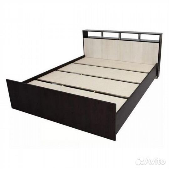 Кровать двуспальная Саломея 1,6 венге-дуб