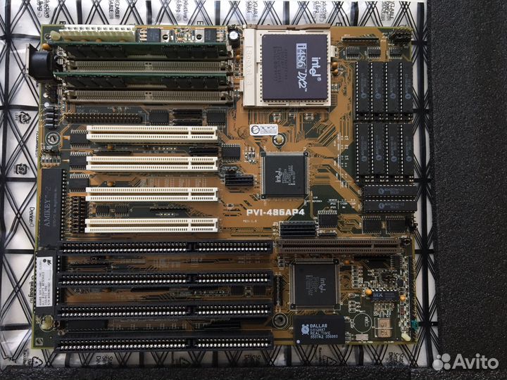 Asus PVI-486AP4 + Intel i486 DX2 66