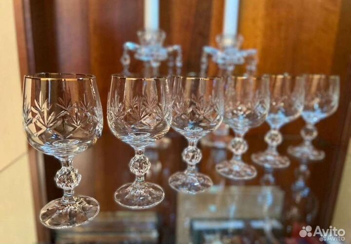 Хрустальные фужеры