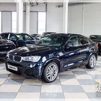 BMW X4 2.0 AT, 2017, 75 000 км, с пробегом, цена 4 099 000 руб.