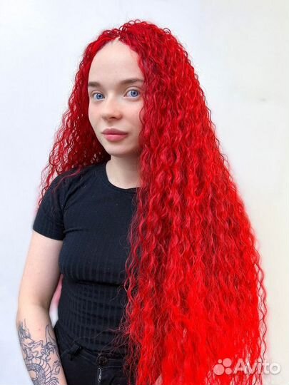 Укладка афрокудрей