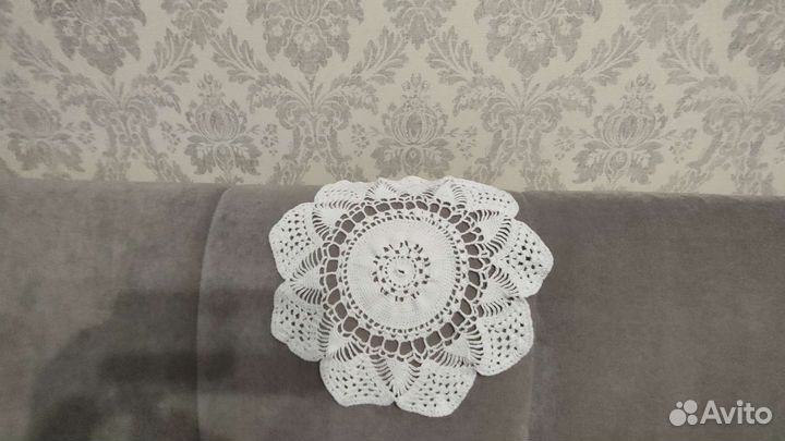 Салфетки вязаные крючком