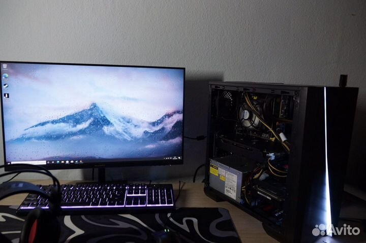 Игровой компьютер rx470/i3