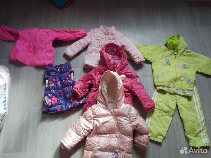 Вещи пакетом на девочку