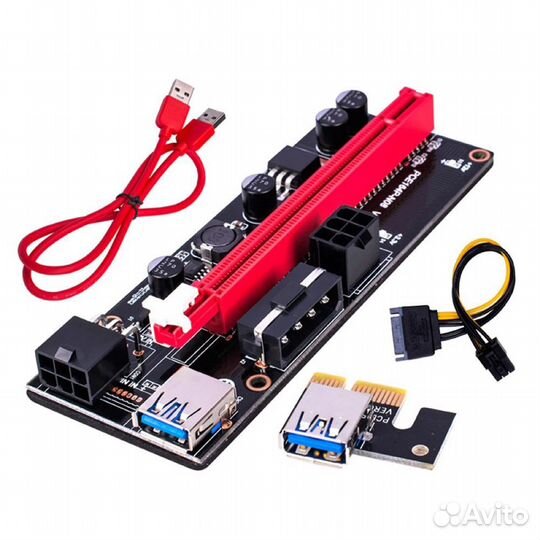 Райзер Ver009S Usb PCI-E Новые