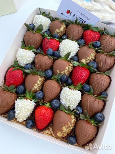 Клубника в бельгийском шоколаде