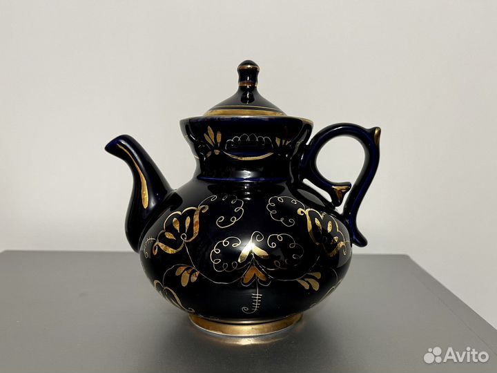 Чайник заварочный гжель кобальт