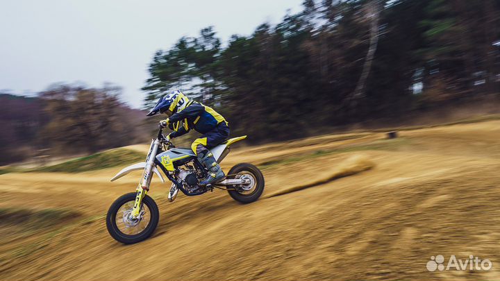 Детский кроссовый мотоцикл Husqvarna TC50 2023