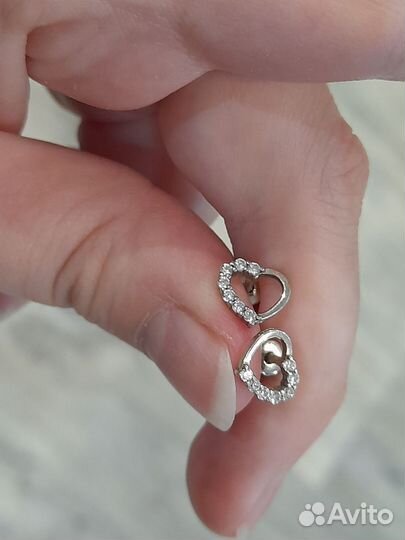 Серебряные серьги