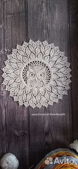 Салфетки для интерьера ручной работы