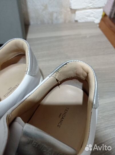 Кеды женские 37 размер натуральная кожа бу