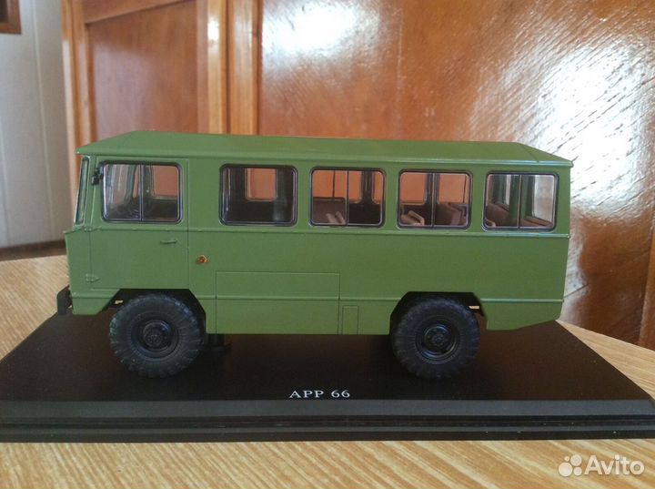 Ап-66 (шасси ап-66) цвета хаки 1:43 SSM