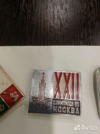 Значки олимпиада 80
