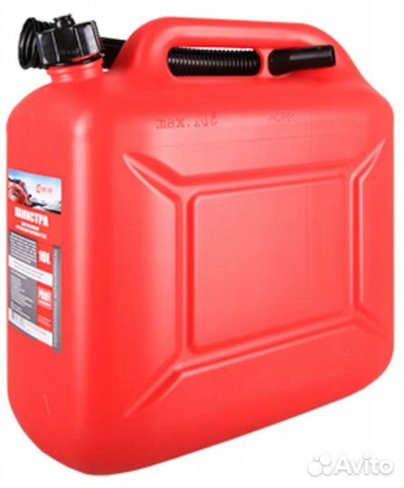 Канистра для топлива 3ton пластиковая, 10 л