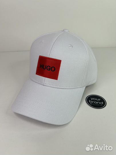 Кепка / бейсболка hugo белая