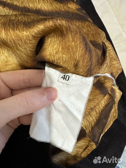 Винтажная вельветовая юбка Dolce Gabbana оригинал