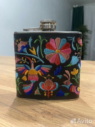 Фляжка blush кожа