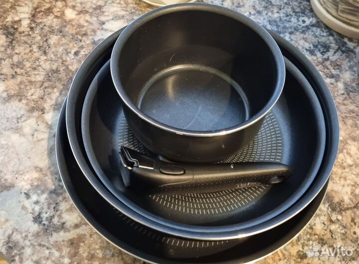 Набор посуды tefal ingenio, новый