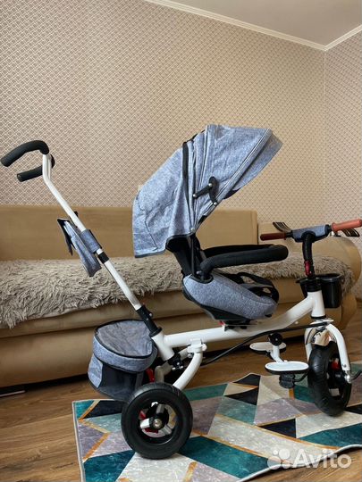 Велосипед трёхколёсный прогулочный детский