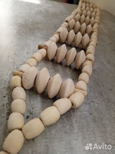 Массажер- лента деревянный для тела и спины.Новый