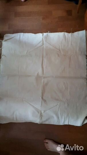 Лен для вышивания (плотный советский хлопок)