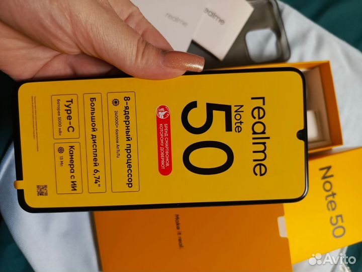 realme Note 50, 3/64 ГБ