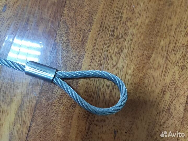 Трос страховочный на легковой прицеп