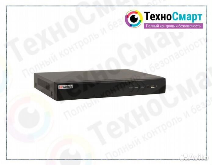 Видеорегистратор Ip HiWatch DS-N304(B) до 8Мп