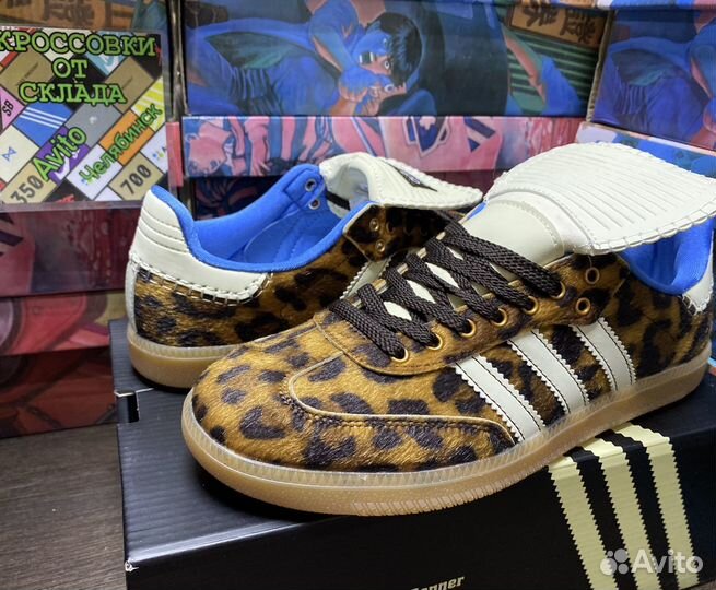 Кеды adidas Wales Bonner X Samba Pony 'Leopard'