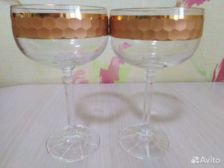 2 фужера СССР