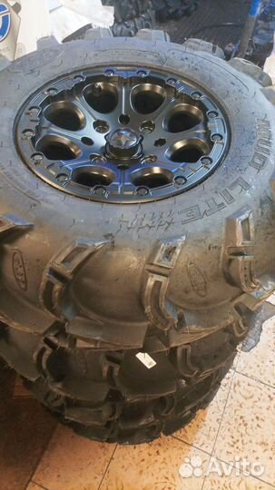 Комплект колес mudlite xxl 30/14 и диски msa m44
